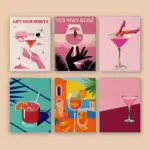 Exotische Getränke der Liebe