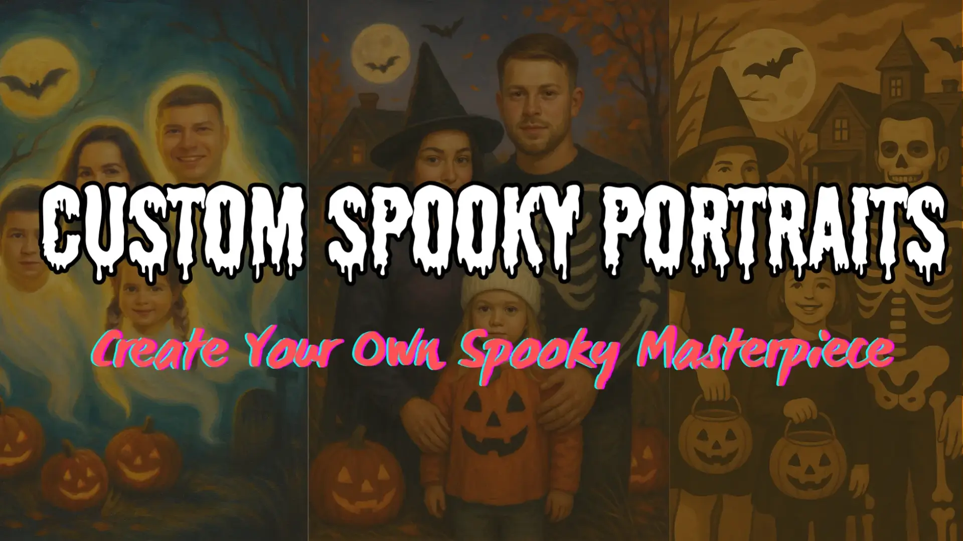 From Family Photo to Phantom Portrait: Create Your Own Spooky Masterpiece 4 Custom Spooky portraits