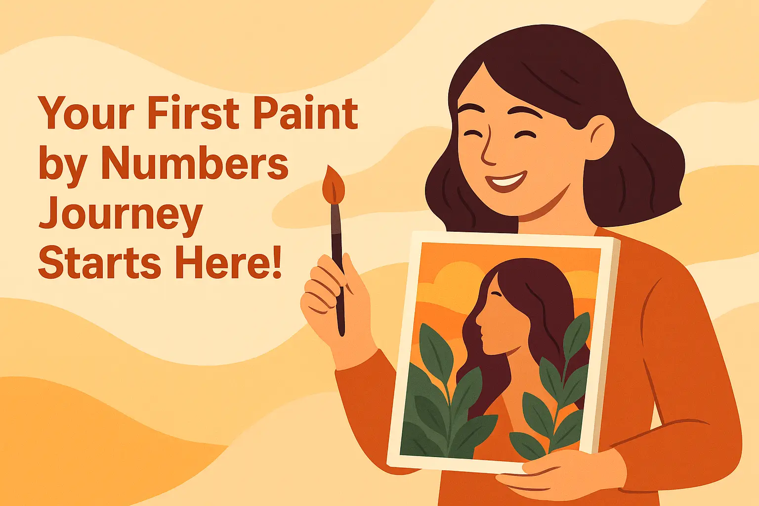 Step-by-Step Guide to Painting Your First Paint by Numbers Canvas