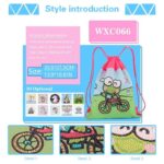 Frog-on-Bicycle-Diamond-Art-Bag-5