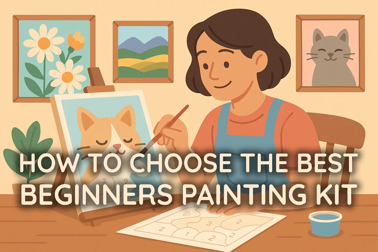 How to Choose the Best Beginner Paint by Numbers Kit