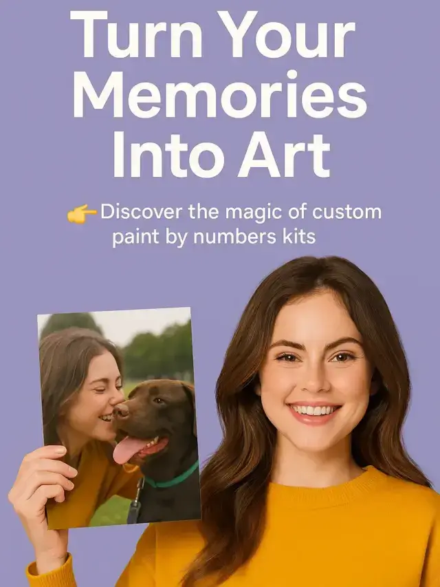 Turn Your Memories in Artwork With Paint by Numbers